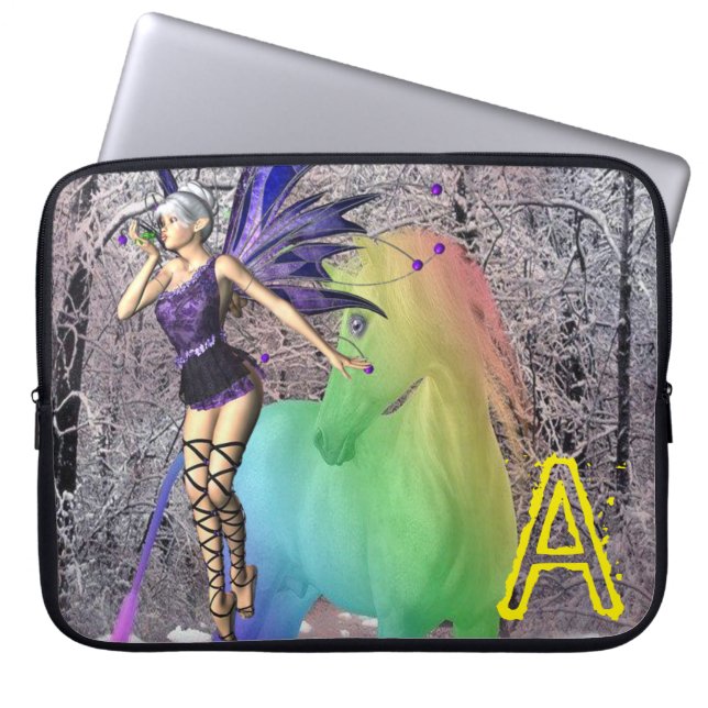 Laptop Sleeve Fairy Pony (Front)