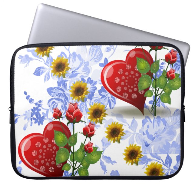 Laptop Sleeve Floral (Front)