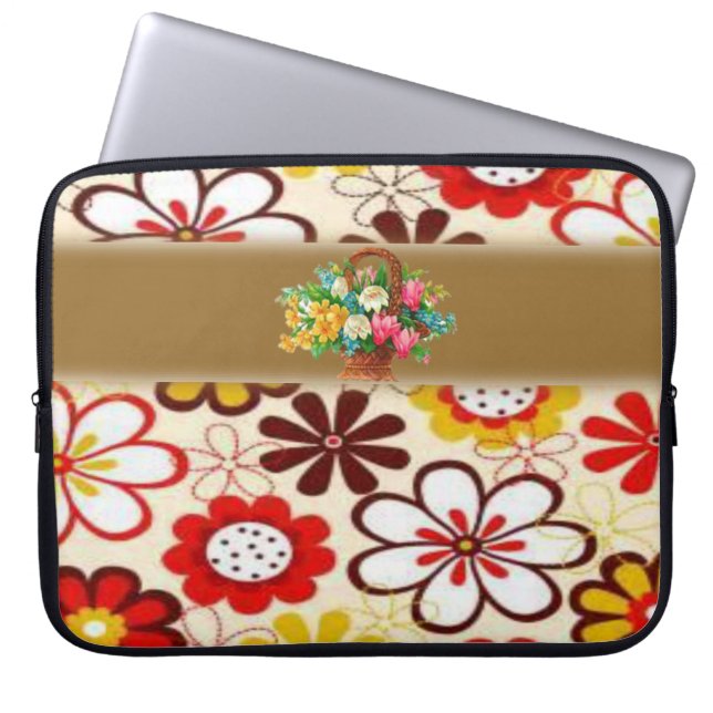 Laptop Sleeve Floral (Front)