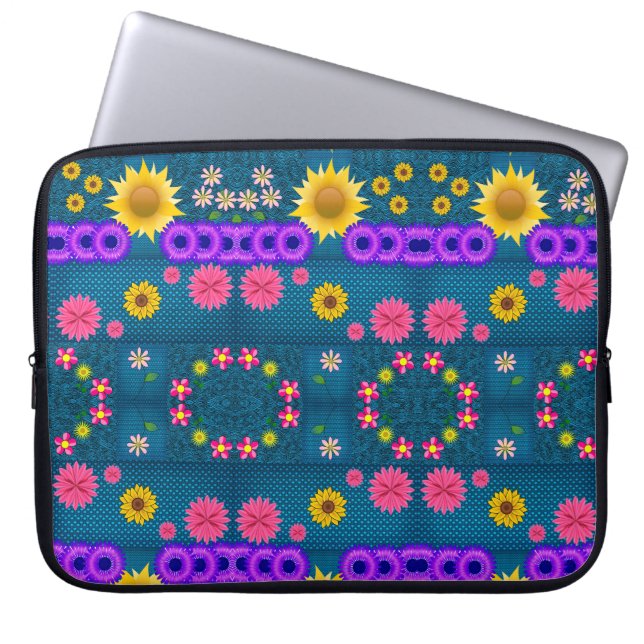 Laptop Sleeve Floral (Front)
