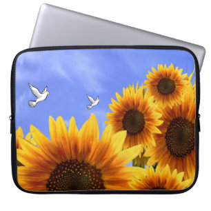 Laptop Sleeve Floral Sunflower