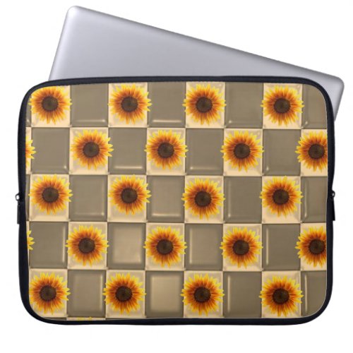 Laptop Sleeve Floral Sunflower