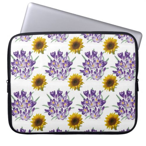 Laptop Sleeve Floral Sunflower