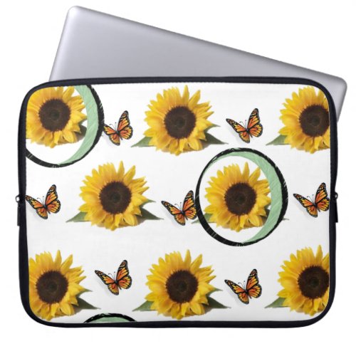 Laptop Sleeve Floral Sunflower