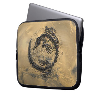 Laptop Sleeve, Fossil Dinosaur Laptop Sleeve