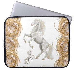 Laptop Sleeve Horses