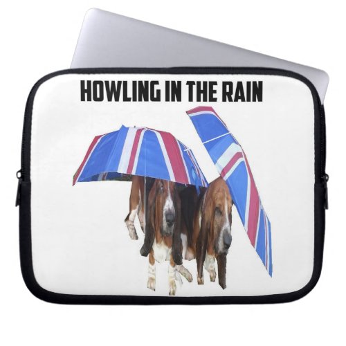 Laptop Sleeve Howling In The Rain