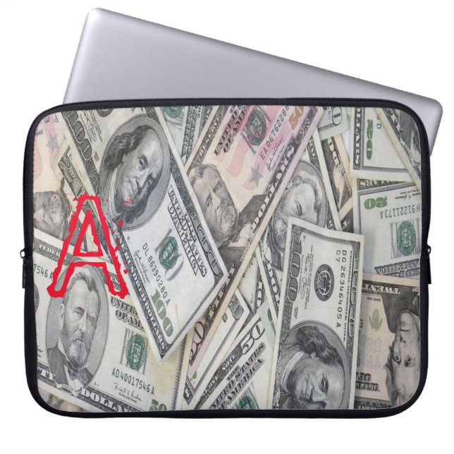 Laptop Sleeve Money (Front)