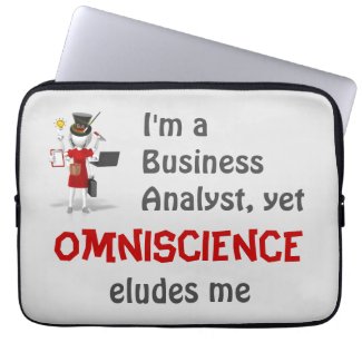 Laptop Sleeve Omniscience Eludes Me