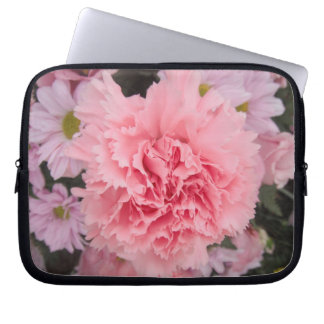 Laptop Sleeve Pink Carnation Beauty
