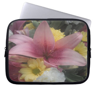 Laptop Sleeve Pink Lily Beauty
