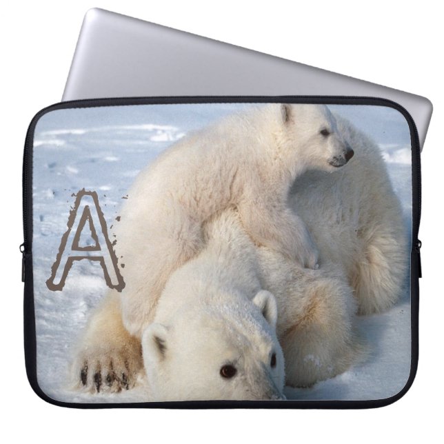 Laptop Sleeve Polar Bear (Front)