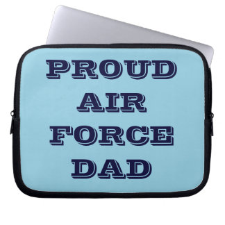 Laptop Sleeve Proud Air Force Dad