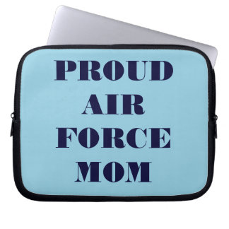 Laptop Sleeve Proud Air Force Mom