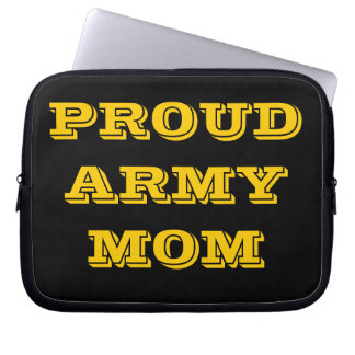Laptop Sleeve Proud Army Mom