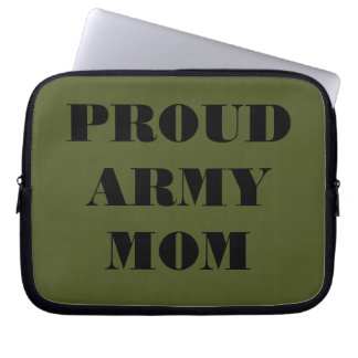 Laptop Sleeve Proud Army Mom