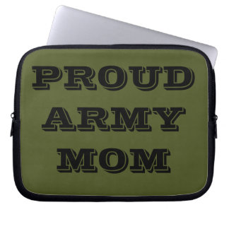 Laptop Sleeve Proud Army Mom