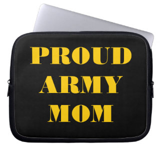 Laptop Sleeve Proud Army Mom