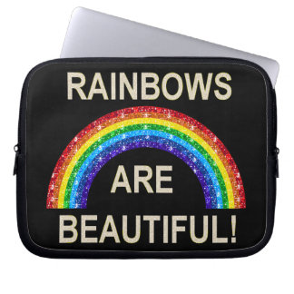 Laptop Sleeve Rainbows Are Beautiful