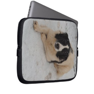 Laptop Sleeve Sprollie In The Snow