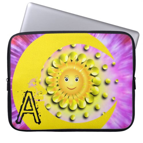 Laptop Sleeve Sun Moon