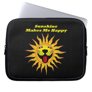 Laptop Sleeve Sunhshine Makes Me Happy