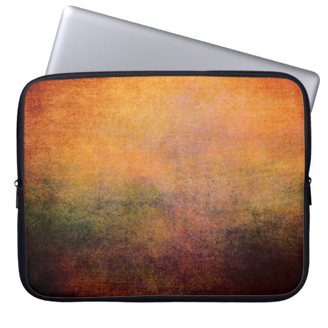 Laptop Sleeve Vintage Abstract Grunge Neoprene (Front)