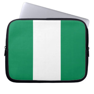 Laptop Sleeve with flag of Nigeria