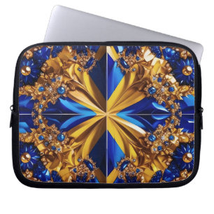 Laptop Sleeve with Sweden Colors Design