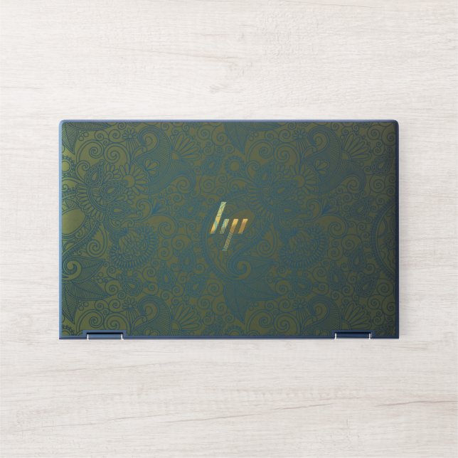 laptop sticker. laptop back cover sticker HP laptop skin (Front)