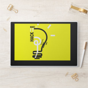 Laptop Stickers & Skins Hack it Make it V1