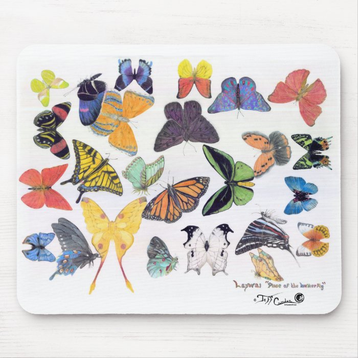 "Lapwai, Place of the Butterfly" Mousepad