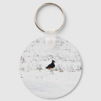 Lapwing Animal Keychain