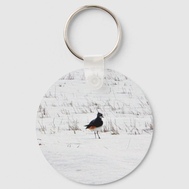 Lapwing Animal Keychain (Front)