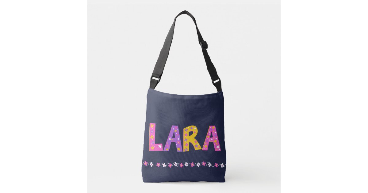Lara Monogram Satchel Bag
