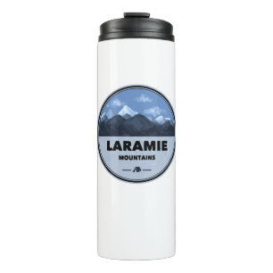 Laramie Mountains Wyoming Colorado Camping Thermal Tumbler