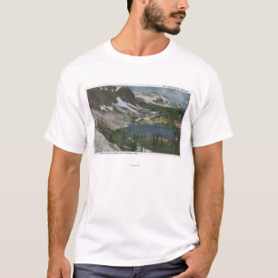 Laramie, WY - Lake Marie and Snowy Range on Unio T-Shirt