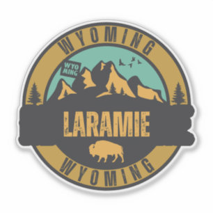Laramie, Wyoming Sticker