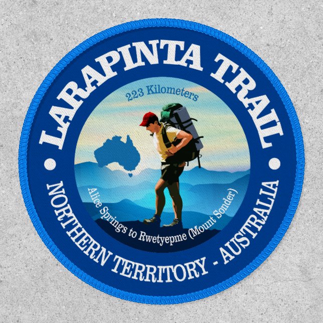 Larapinta Trail (Hiker C) Patch (Front)