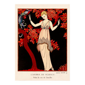 L'Arbre de science by George Barbier Poster
