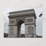 L&#39;Arc De Triomphe Paris France Postcard