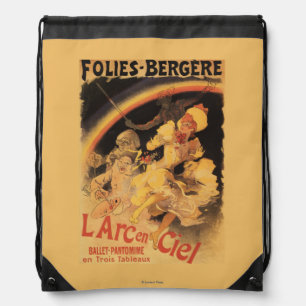 L'Arc-en-Ciel Ballet at Folies-Bergere Drawstring Bag