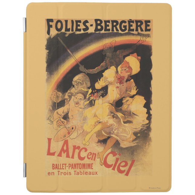 L'Arc-en-Ciel Ballet at Folies-Bergere iPad Smart Cover (Front)