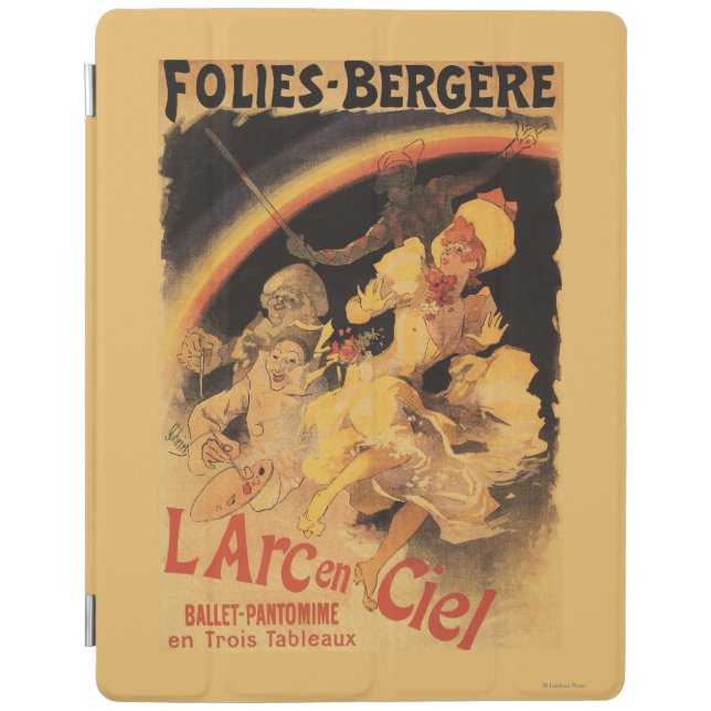 L'Arc-en-Ciel Ballet at Folies-Bergere iPad Smart Cover (Front)