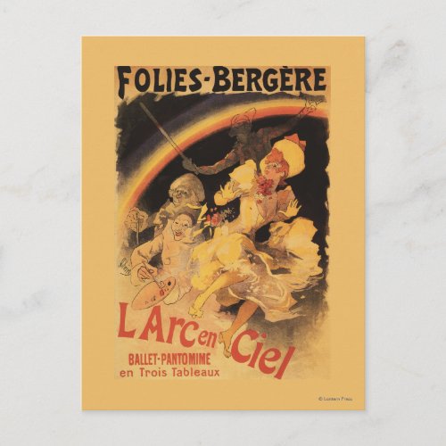 LArc_en_Ciel Ballet at Folies_Bergere Postcard