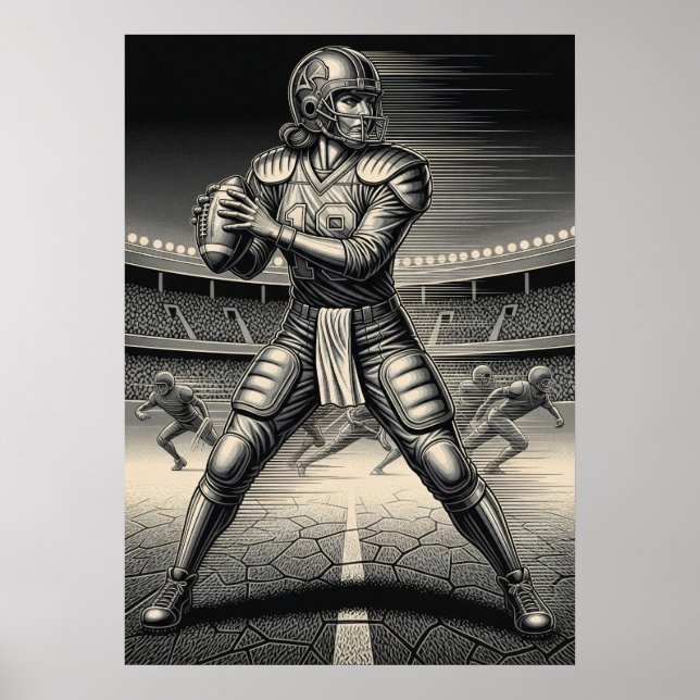 L'ARCHANGE DU GRIDIRON (The Gridiron Archangel) Poster (Front)