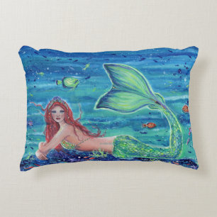 Lareina mermaid colorful decorative pillows