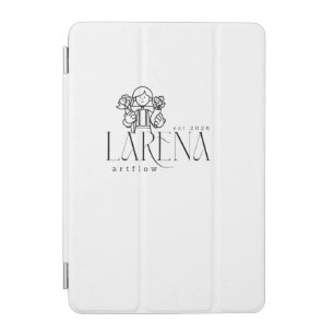 LARENA Artflow – Floral Logo Emblem iPad Mini Cover