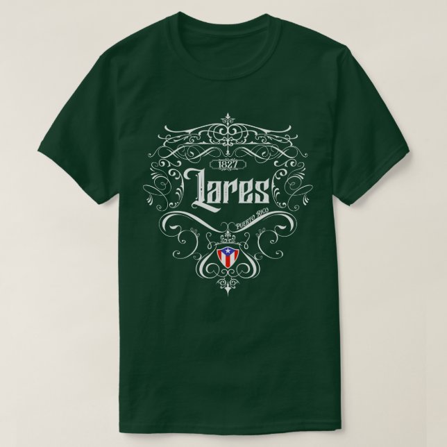 Lares Vintage design T-Shirt (Design Front)