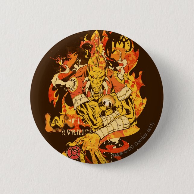 Larfleeze - Agent Orange 10 Button (Front)